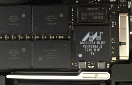 MacBook Pro Retina'daki SSD Değişiyor