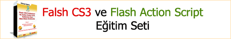 Flash CS3 ve Flash Action Script Eğitim Seti