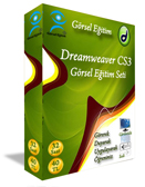 Dreamweaver CS3 Görsel Eğitim Seti