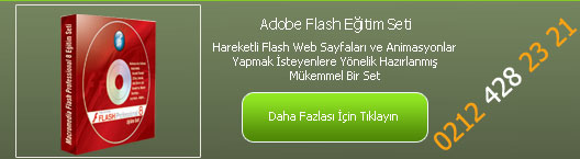 Adobe Flash Eğitim Seti