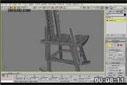3D Studio Max Basit Modelleme Ahşap Sandalye